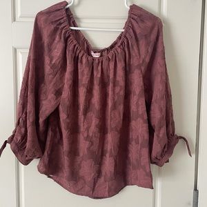 Off the shoulder top
